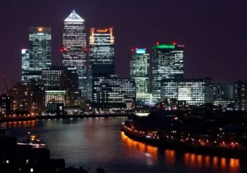 Top Canary Wharf spot in London