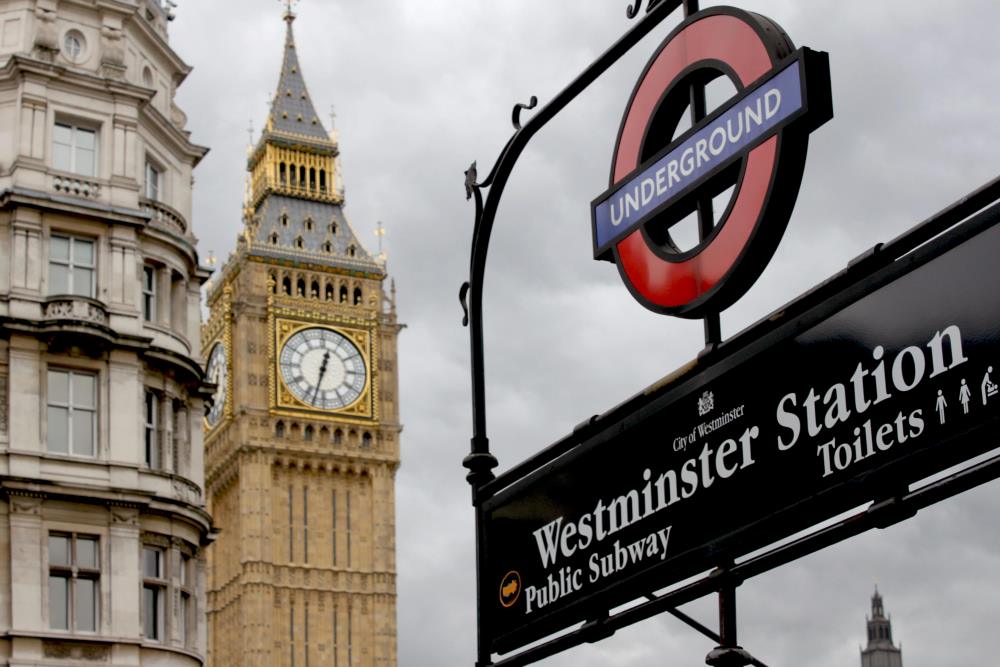 The London Underground and Big Ben