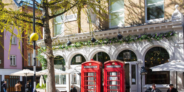 A side street on Marylebone ideal for a date with an escort