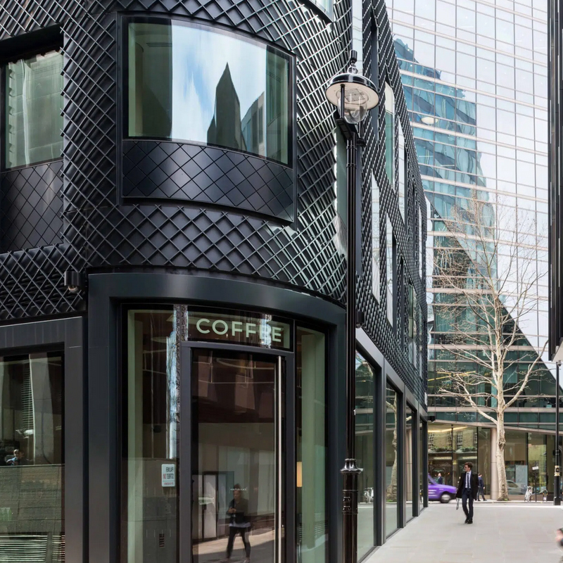 Outside Formulative Coffee in London